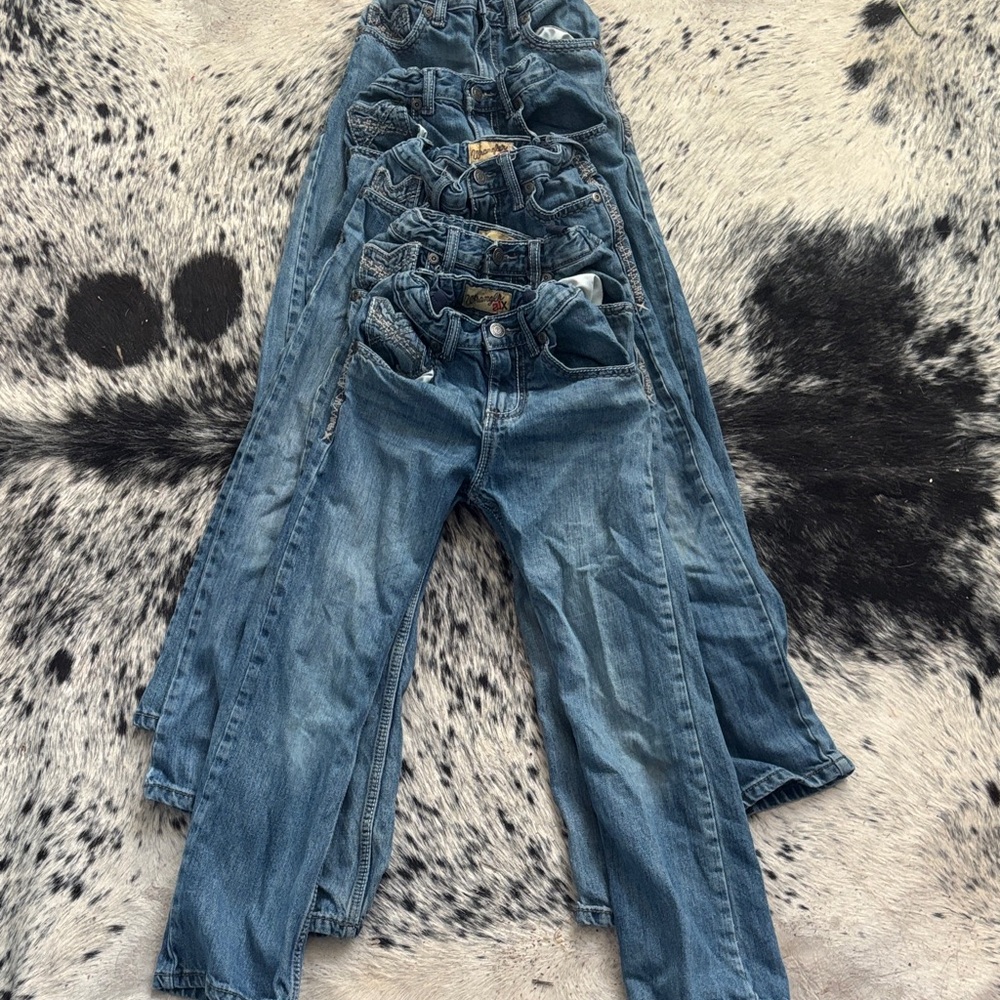 Wrangler 20 X Size 9 Slim Kids Blue Jeans